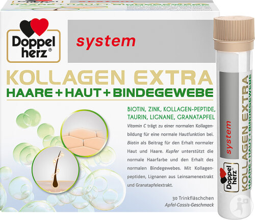 Doppelherz System Collagen Extra Drinking Ampoules, 30 pieces