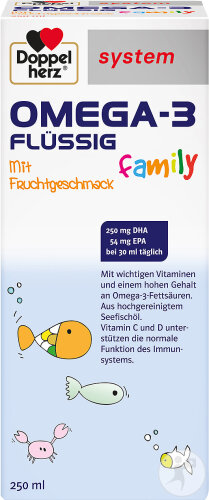 Doppelherz System Omega-3 Family Liquid 250ml