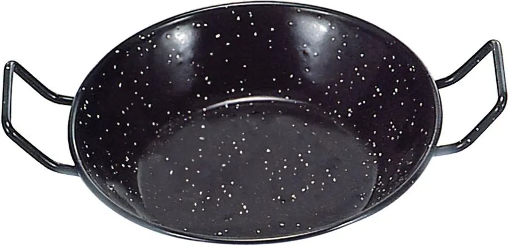 Garcima Double-deep frying pan with enamelled handles, 36 cm.