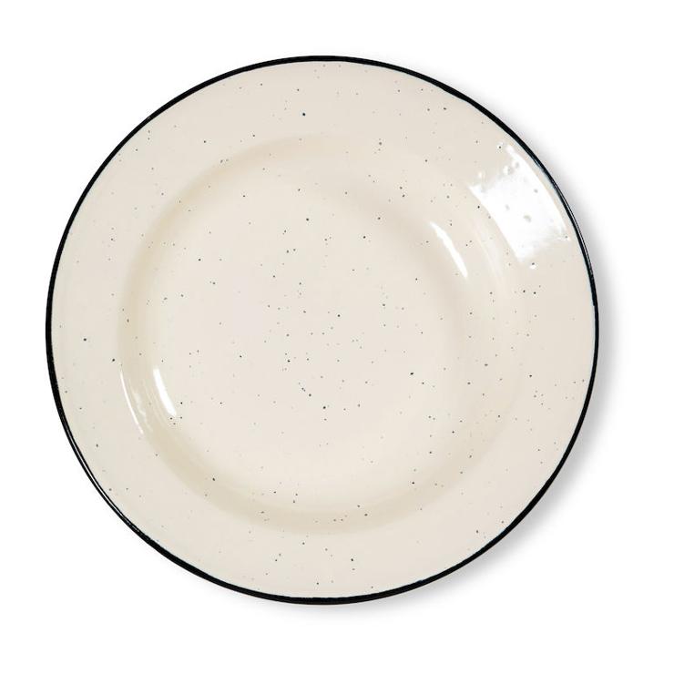 Sagaform Doris enamel plate Ø20cm