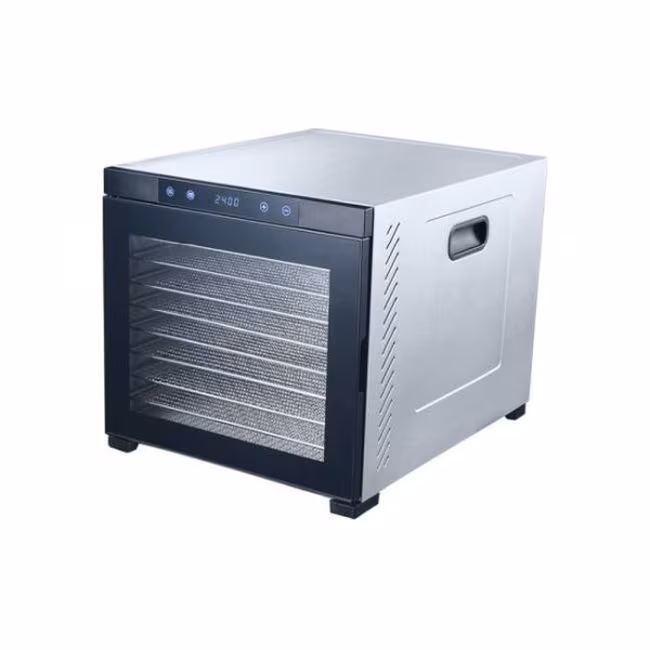 Food dehydrator with 10 trays, 1.1 kW power
