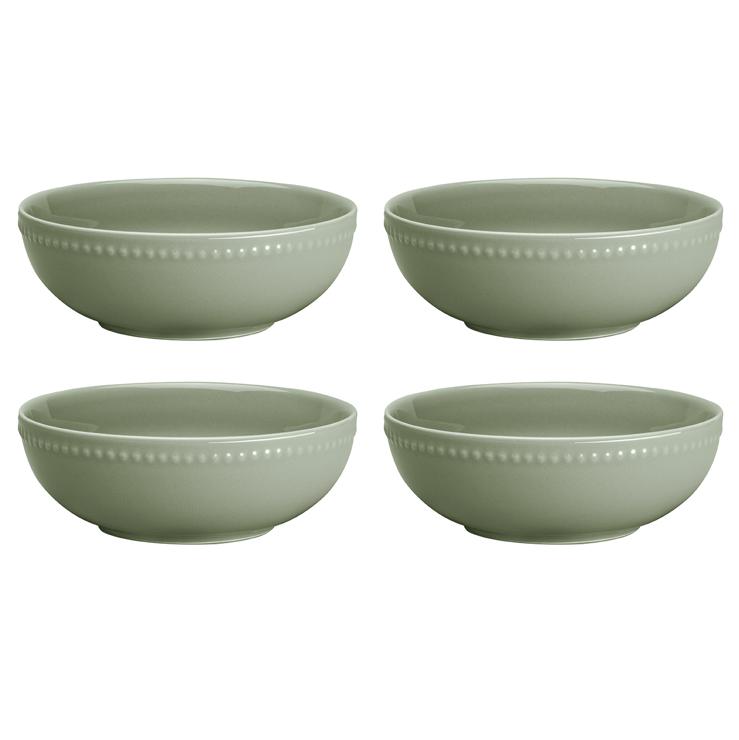 scandi-living Dots breakfast shell 60cl 4er pack