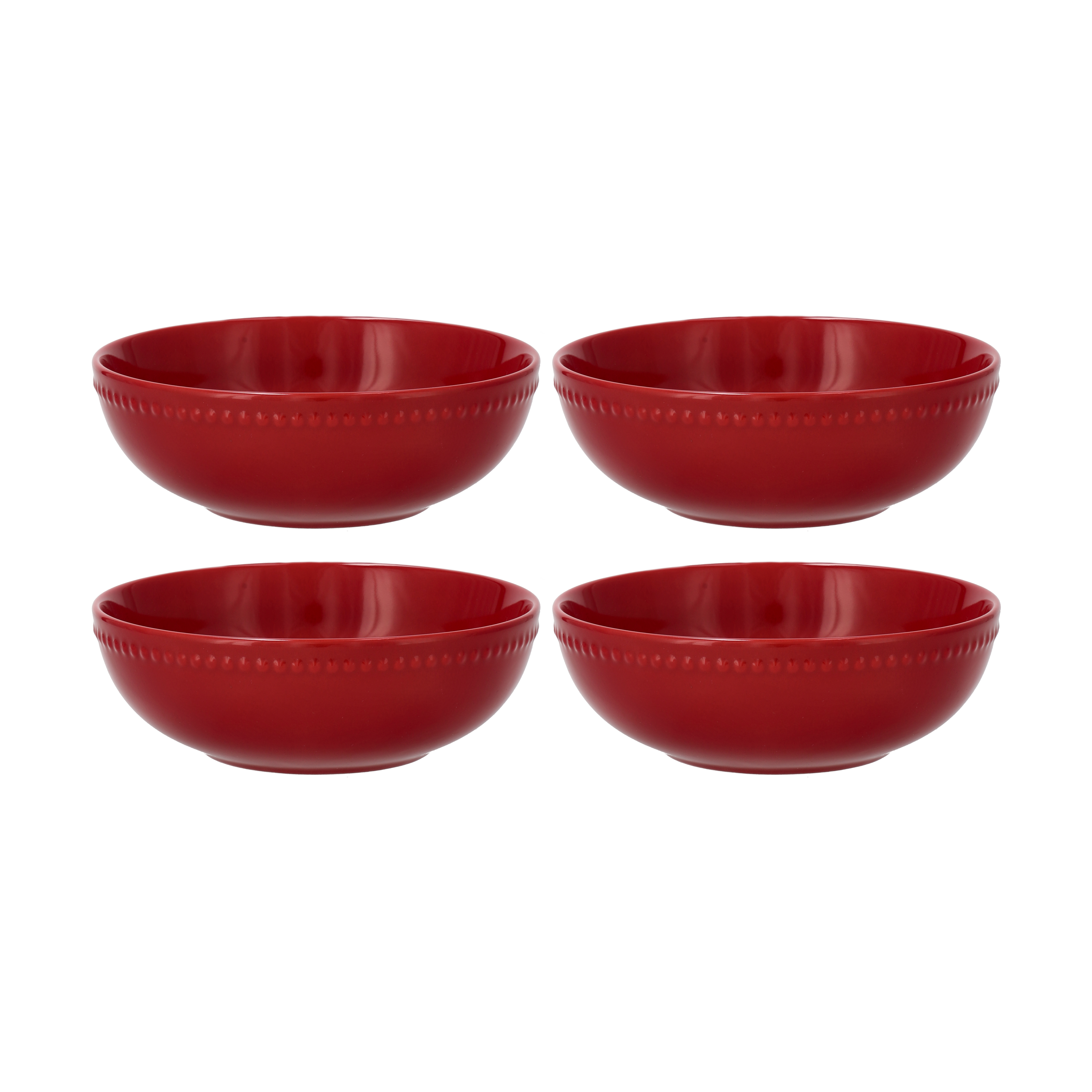 scandi-living Dots breakfast bowl 60cl 4-pack