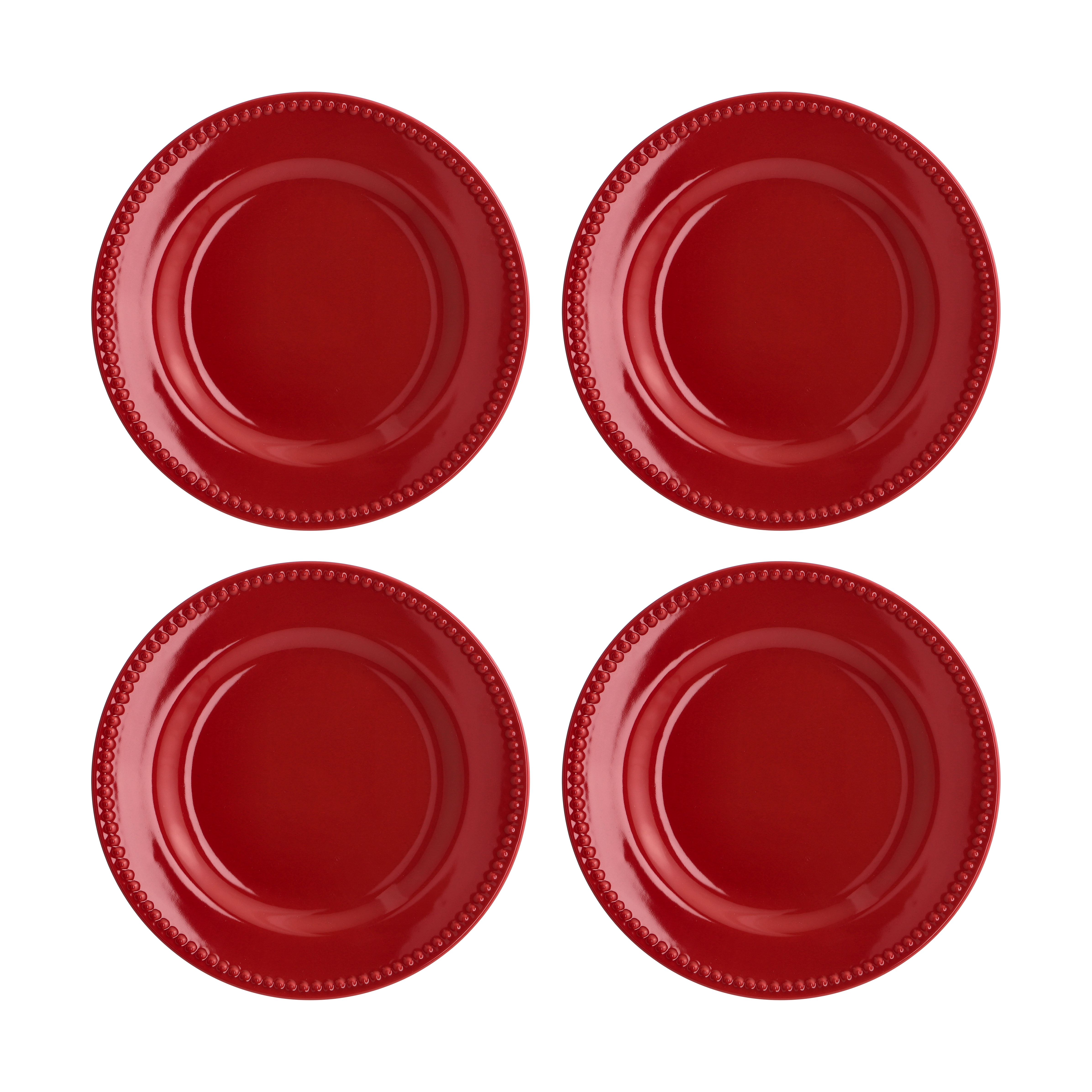 scandi-living Dots small plate 22cm pack of 4