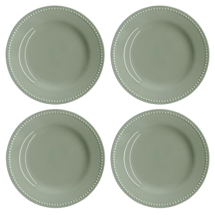 scandi-living Dots Little Plate 4 Pieces 22Cm