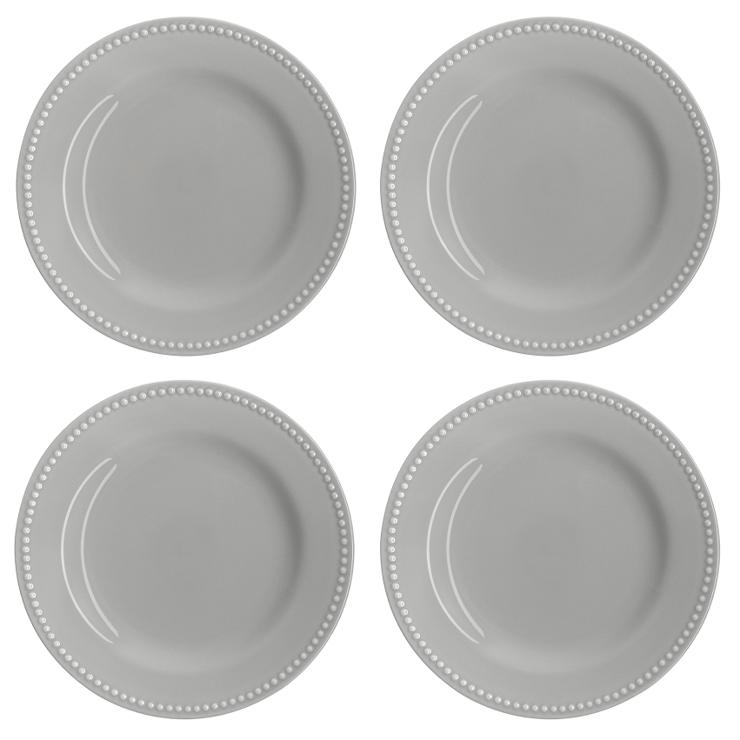 scandi-living Dots Little Plate 4 Pieces 22Cm
