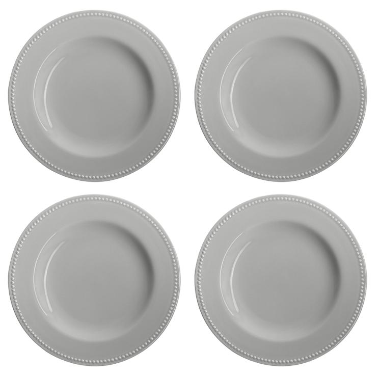 scandi-living Dots Plate 28Cm 4-Pack