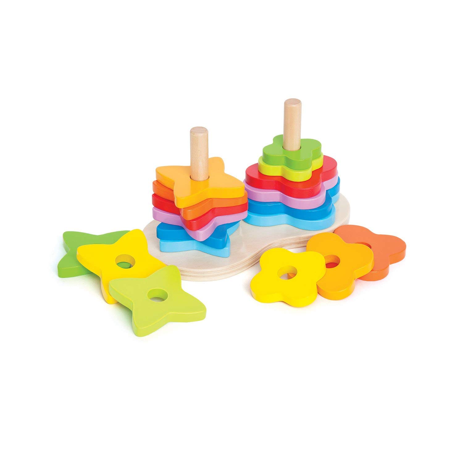 Hape Double Rainbow Stacker