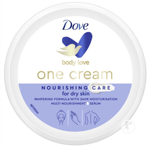 Dove Body Love One Cream Nourishing Care Rich Moisturizing Cream Jar 250ml