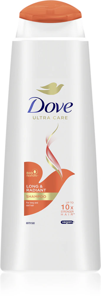 Dove Long & Radiant Shampoo for damaged hair without shine