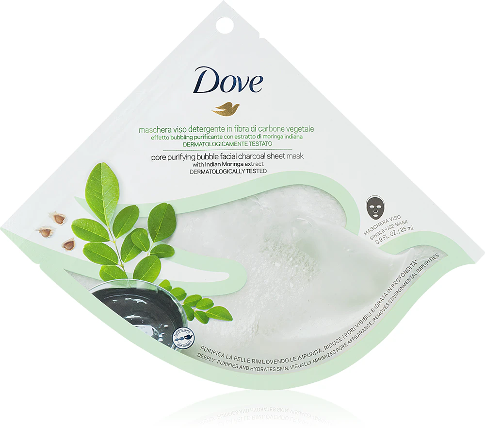 Dove Pore Purifying Facial Charcoal Cleansing Mask