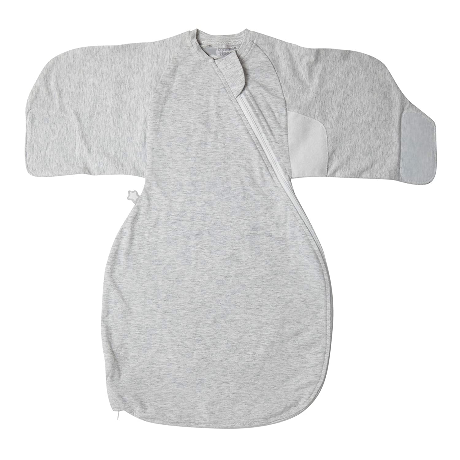 Tommee Tippee The Original Grobag Newborn Swaddle 0-3m Grey Heather