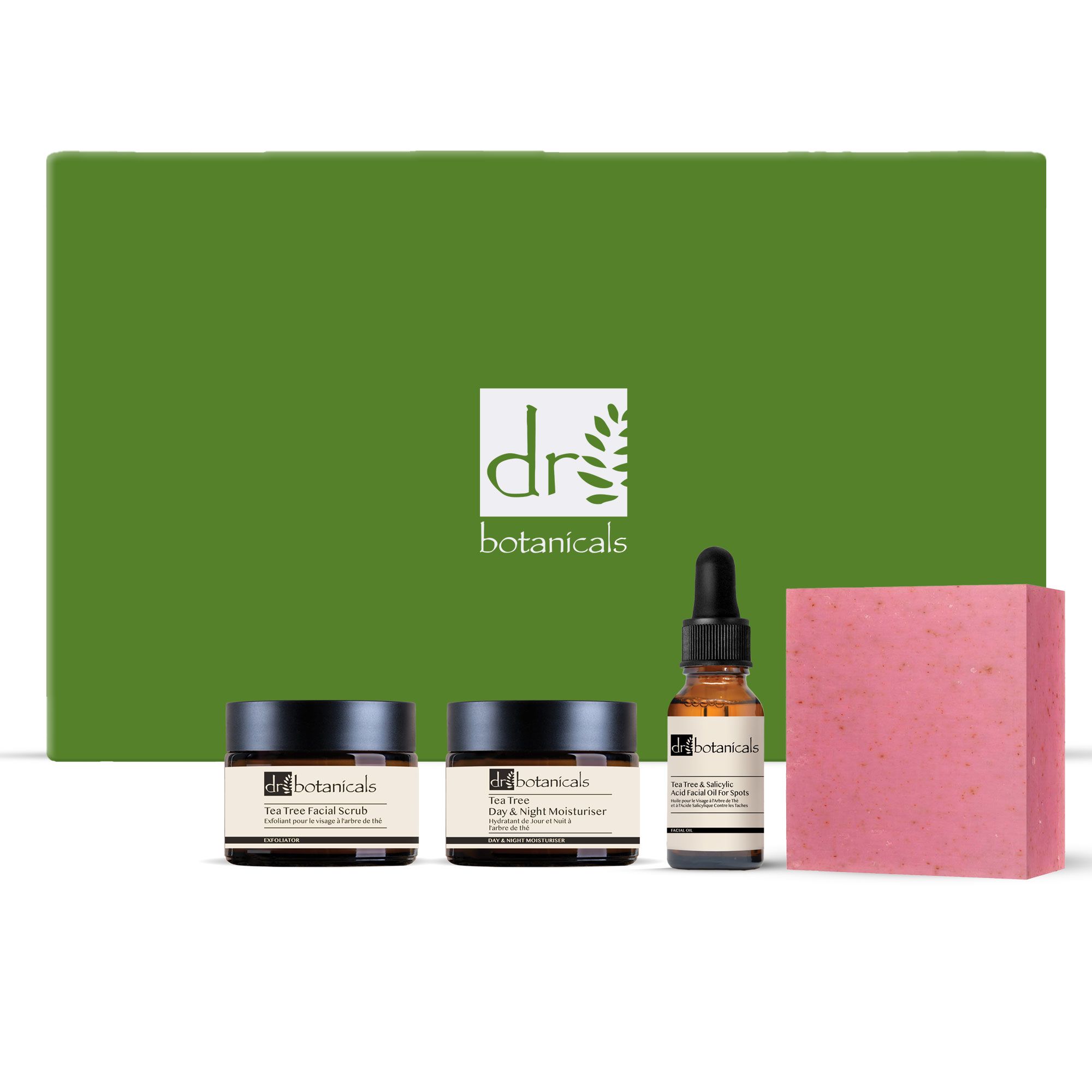 Dr. Botanicals Anti-Aging Eucalyptus & Tea Tree Skincare Gift Set 235 ml
