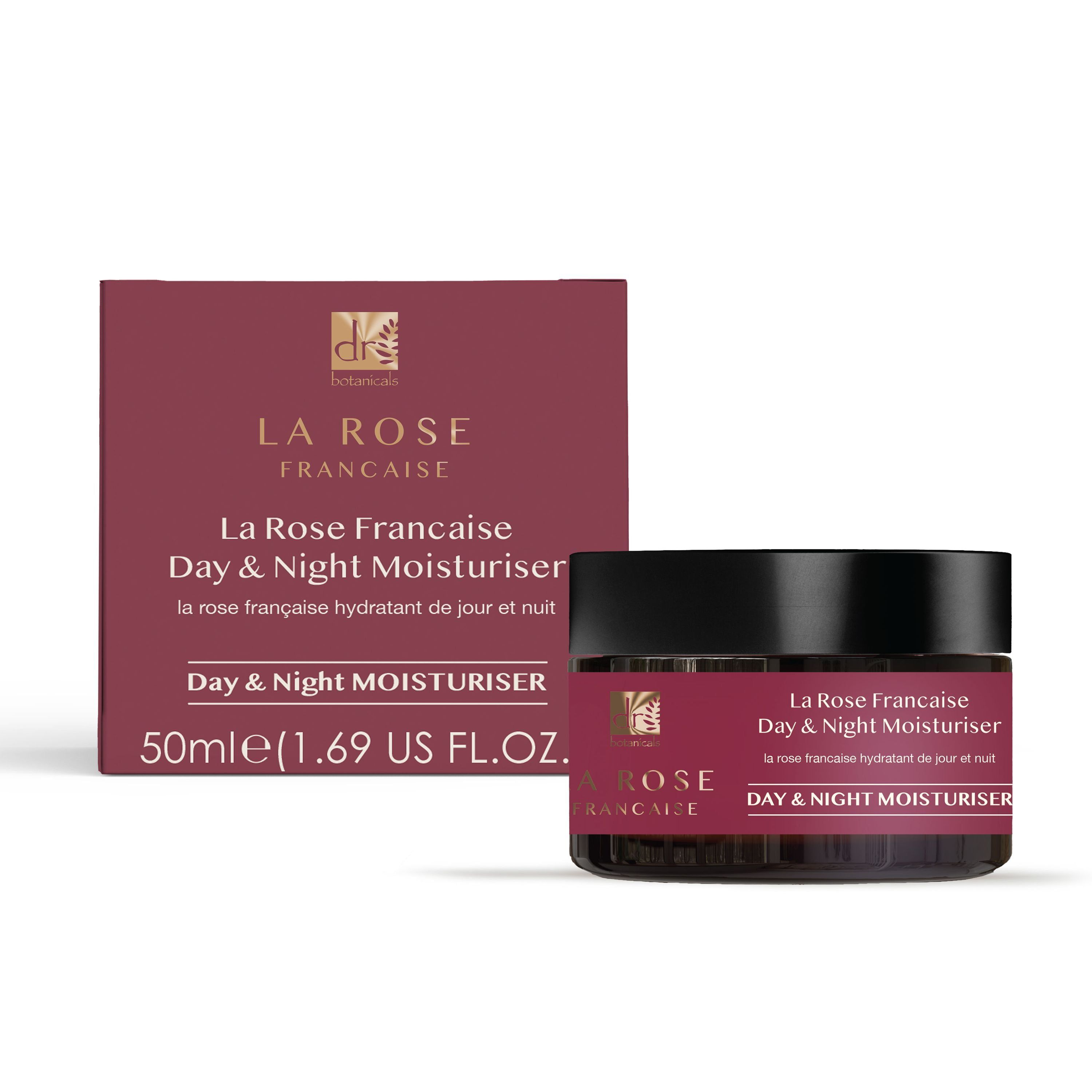 Dr. Botanicals La Rose Française Duo Day & Night Moisturizing Cream 50ml 50 ml