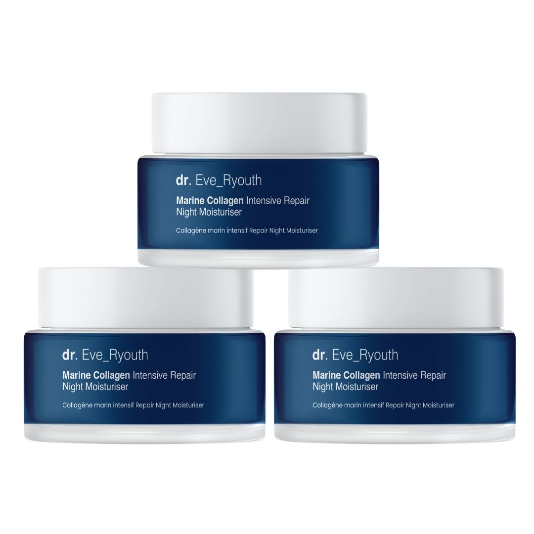 Dr. Eve_Ryouth Marine Collagen Repair Night Cream Trio