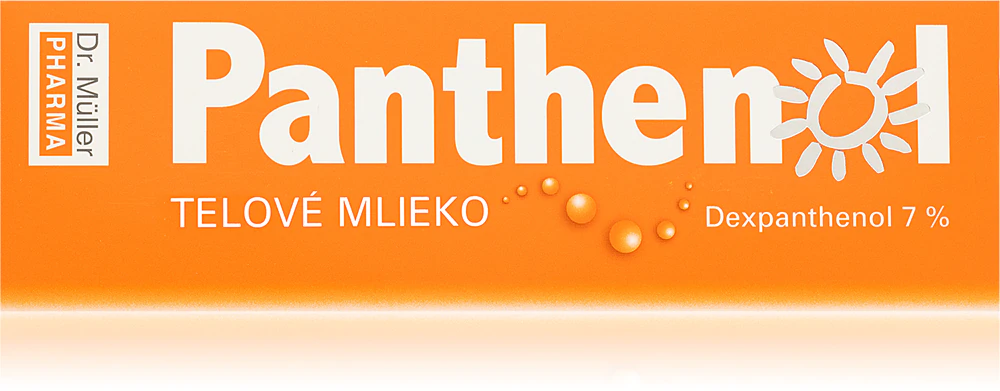 Dr. Müller Panthenol body lotion 7% hydrating milk after sunbathing