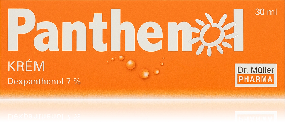 Dr. Müller Panthenol cream 7% hydrating and soothing cream after sunbathing