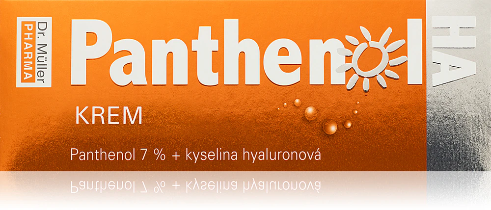Dr. Müller Panthenol HA cream 7% after sun cream with hyaluronic acid