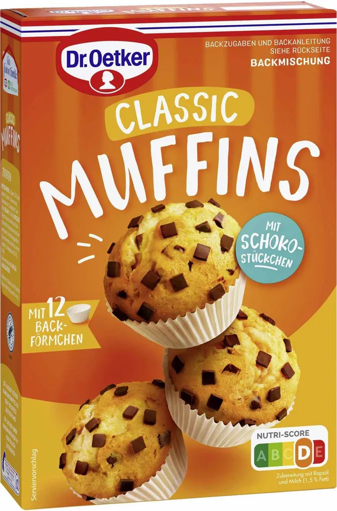 Dr. Oetker Classic Muffins 380g – Baking mix for muffins 380g