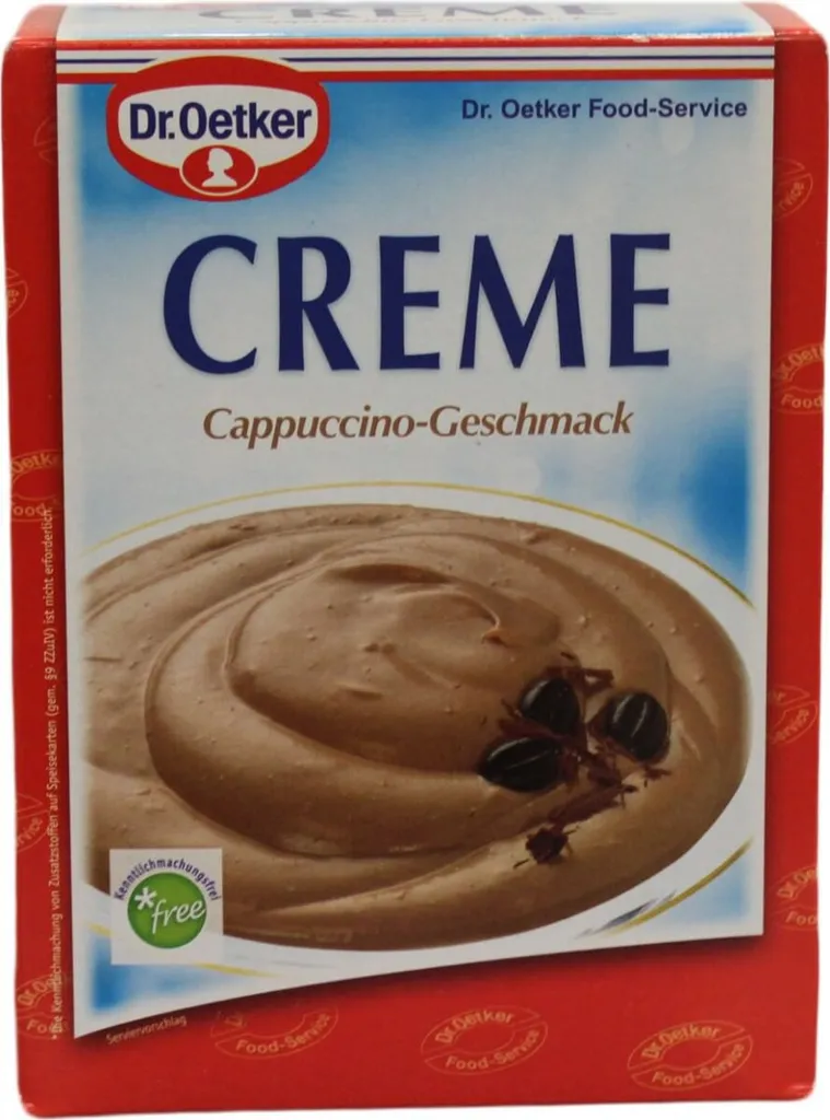 Mega-Paradies Dr. Oetker Creme Cappuccino (no cooking required) 1000g