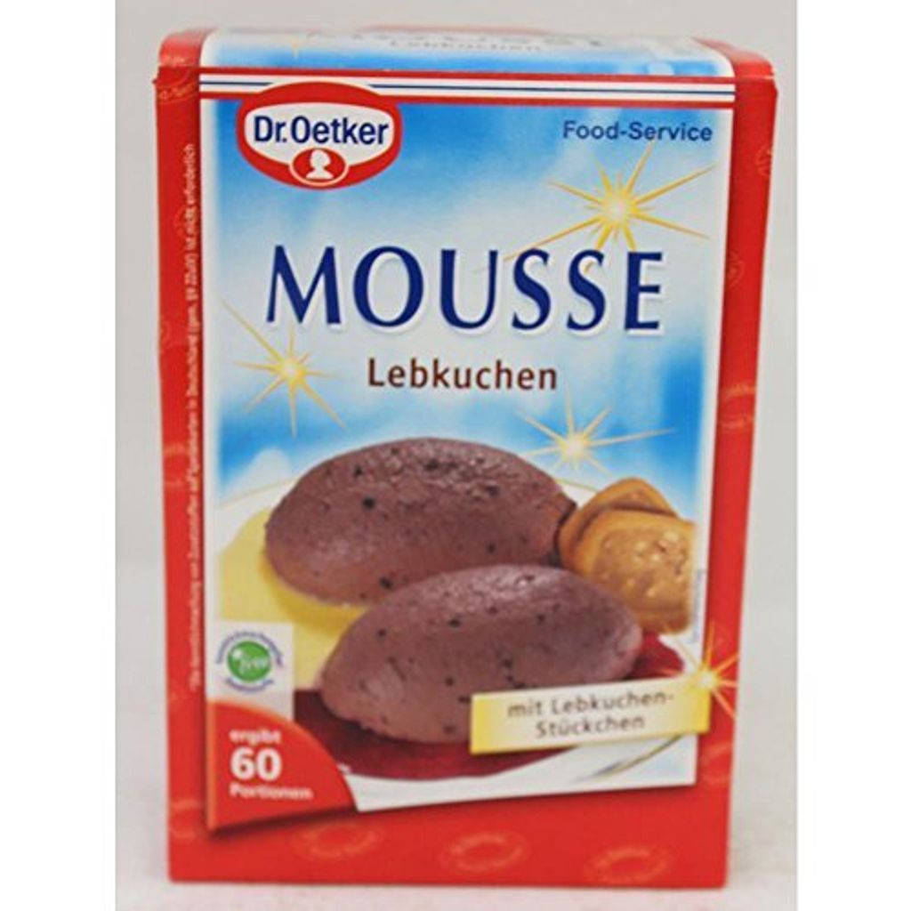 Mega-Paradies Dr. Oetker Mousse Gingerbread 1 kg 1000g