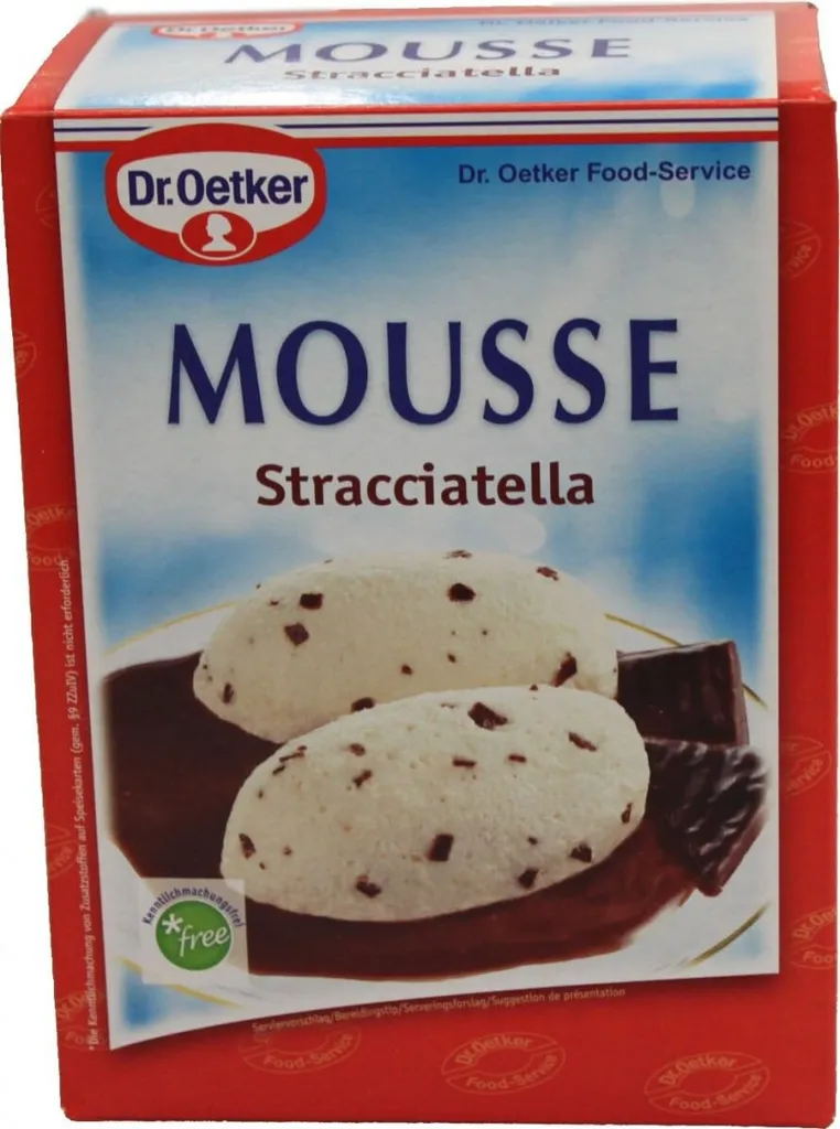 Mega-Paradies Dr. Oetker Mousse Stracciatella 1kg 1000g