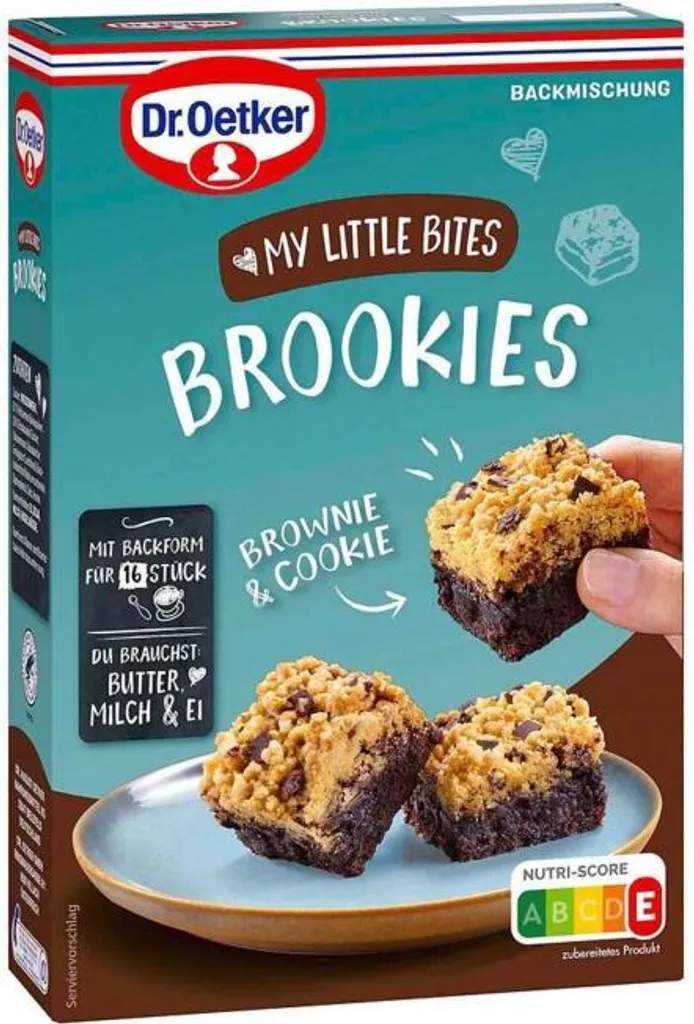 Dr. Oetker My Little Bites Brownie & Cookie 375g