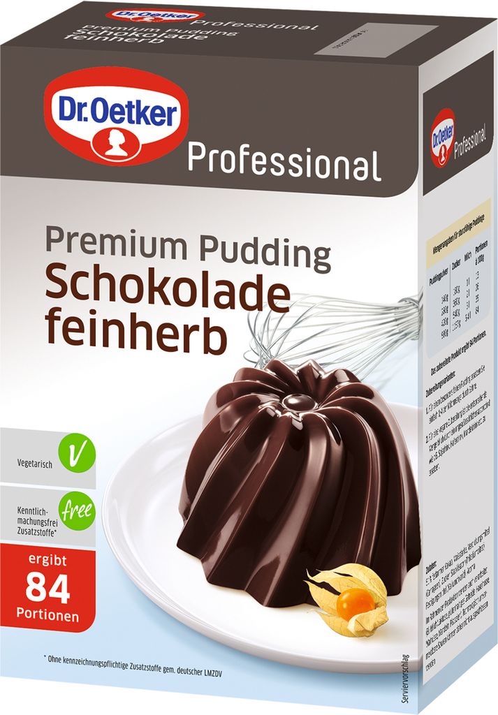 Mega-Paradies Dr. Oetker Premium Chocolate Pudding 900g