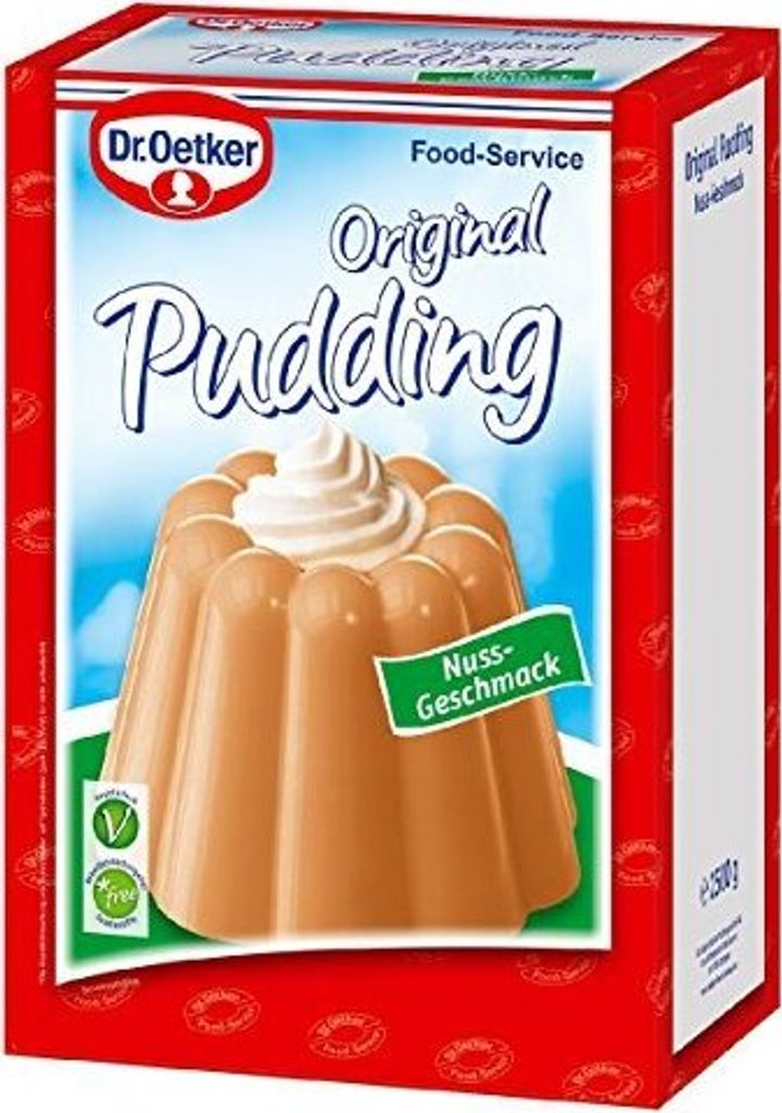 Mega Paradise Dr. Oetker Nut Flavor Pudding 2.5 kg, 1 pack (1 x 2.5 kg)
