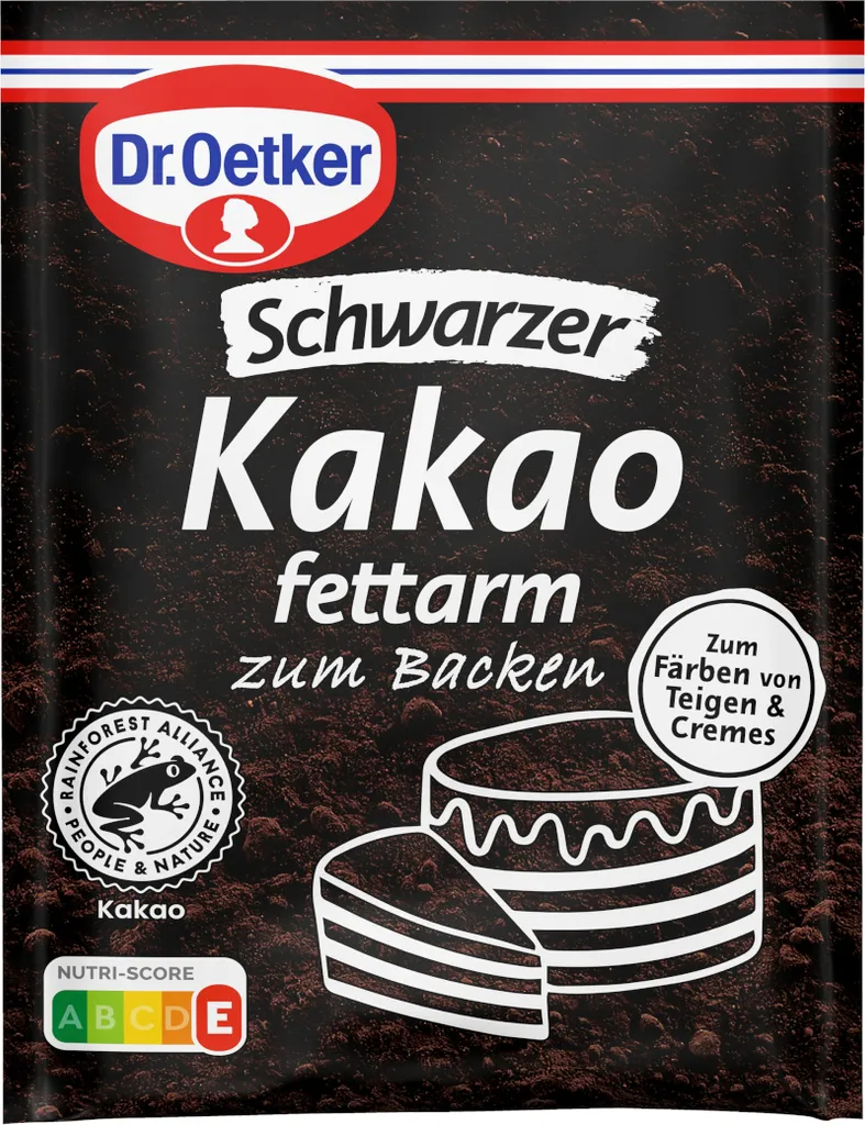 Mega Paradise Dr. Oetker Black Cocoa for Baking Intense Dark Cocoa 30g