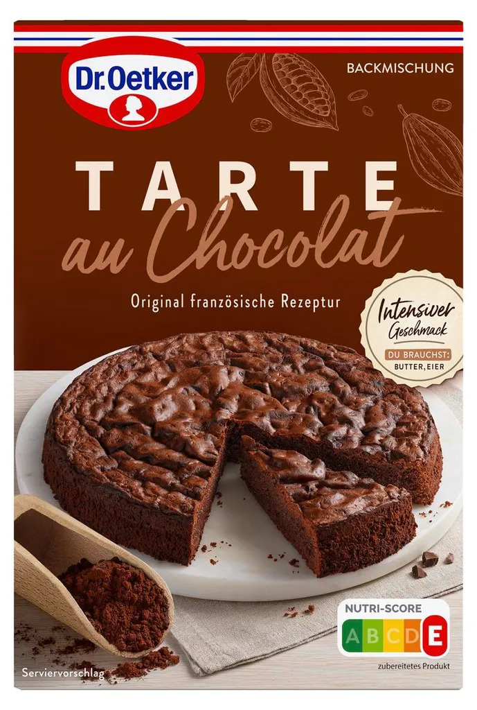 Mega-Paradies Dr. Oetker Tarte au Chocolat 470g