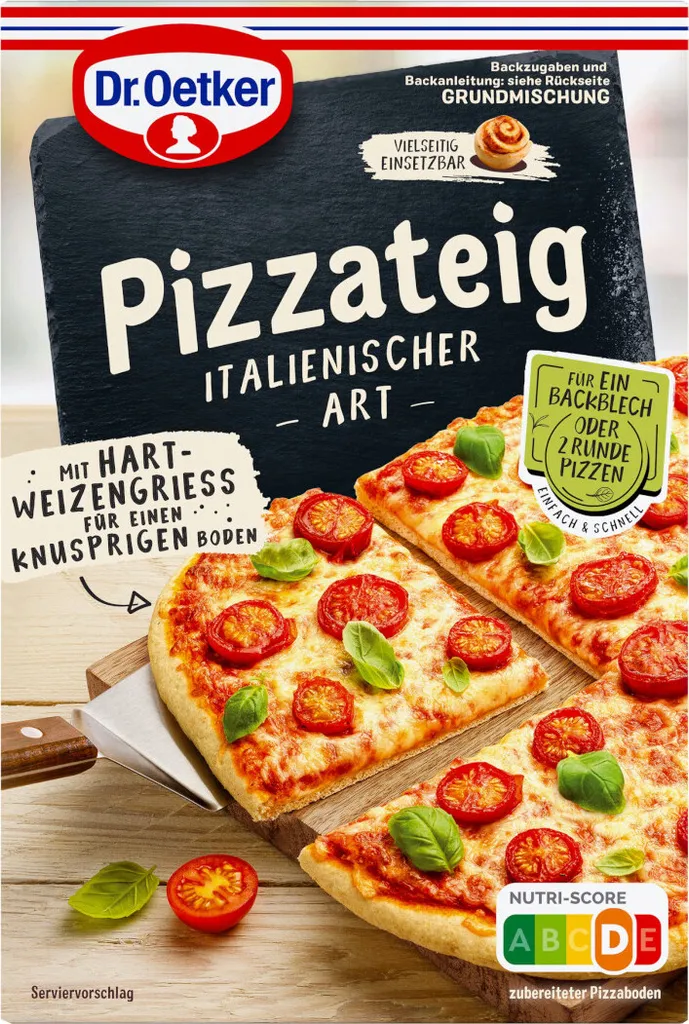 Mega Paradise Dr. Oetker Pizza Dough Mix Italian Style 320g