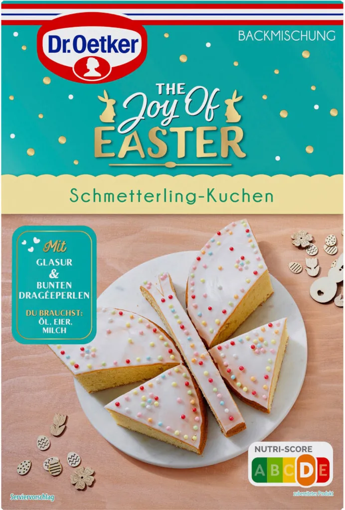 Mega Paradise Dr. Oetker The Joy of Easter Butterfly Cake 560g