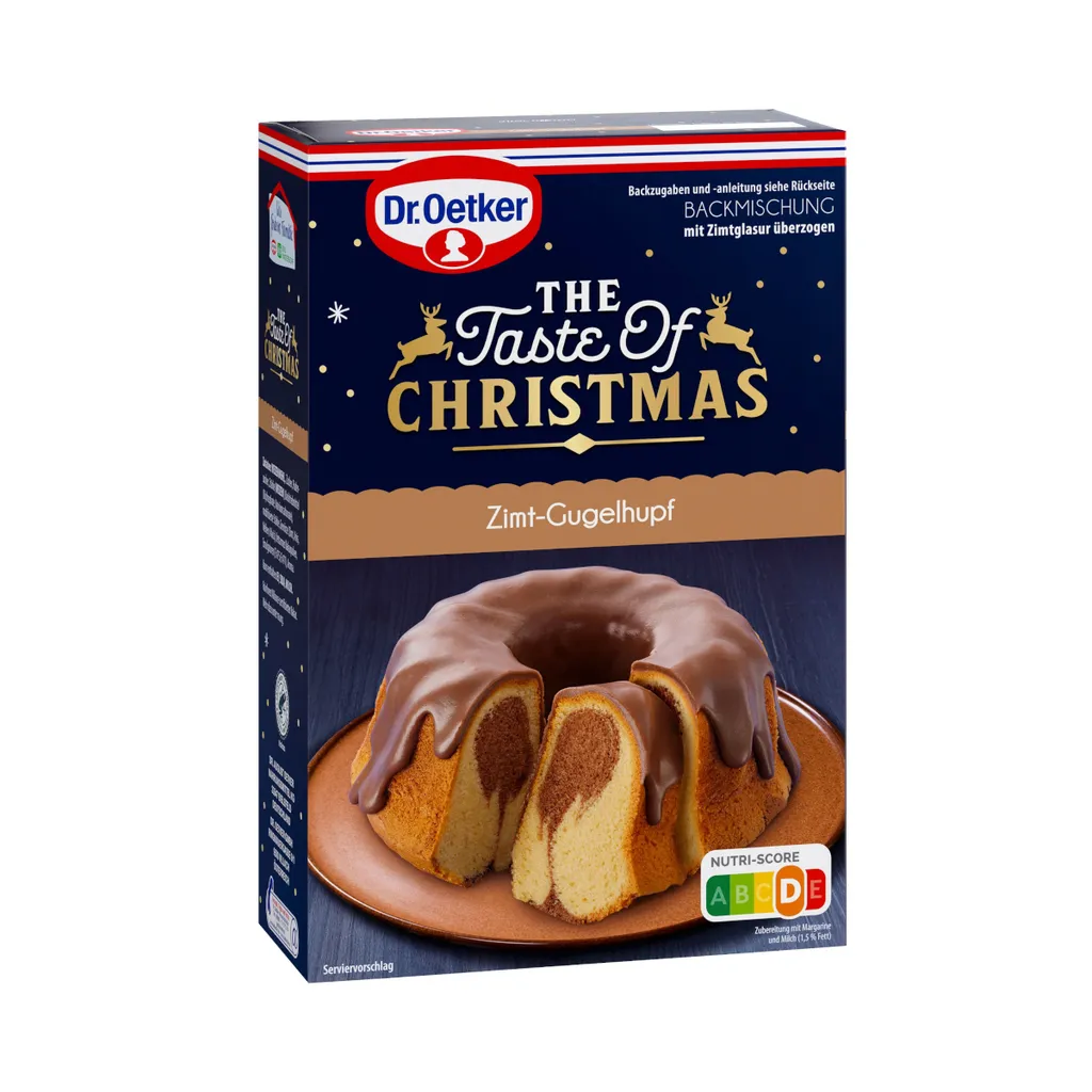Mega Paradise Dr. Oetker Cinnamon Gugelhupf Baking Mix for Sponge Cakes Pack 610g