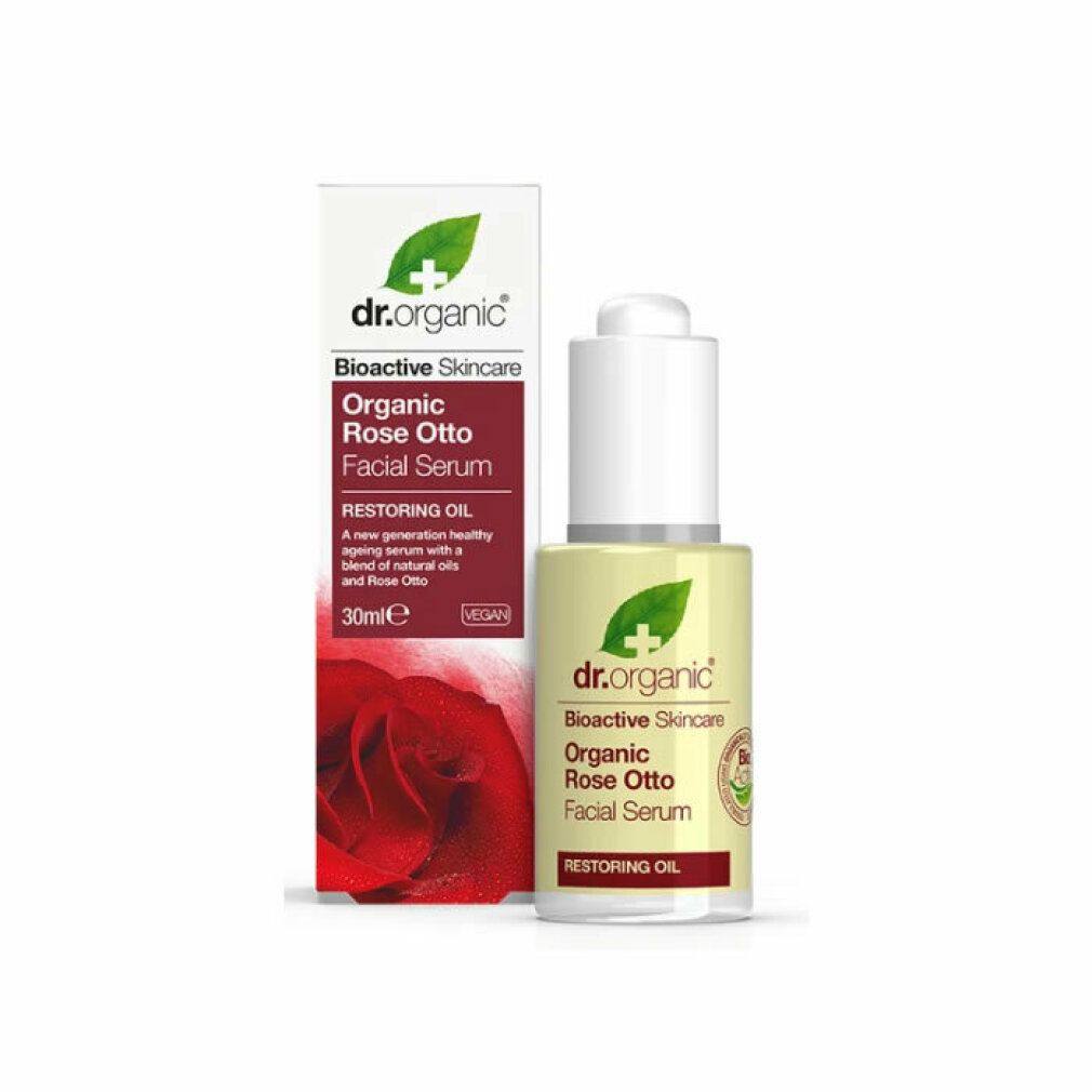 Dr Organic Rose Otto Facial Serum 0,03 l
