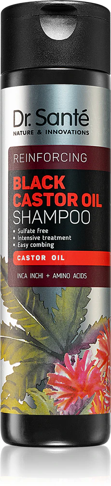 Dr. Santé Black Castor Oil strengthening shampoo for gentle washing