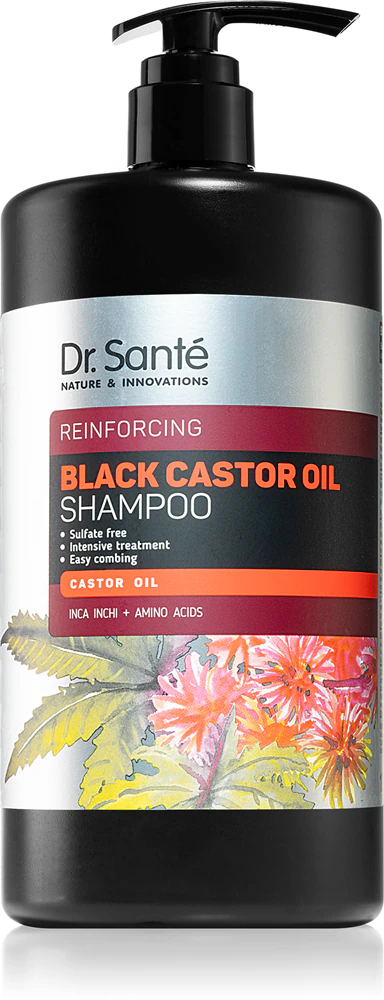 Dr. Santé Black Castor Oil strengthening shampoo for gentle washing