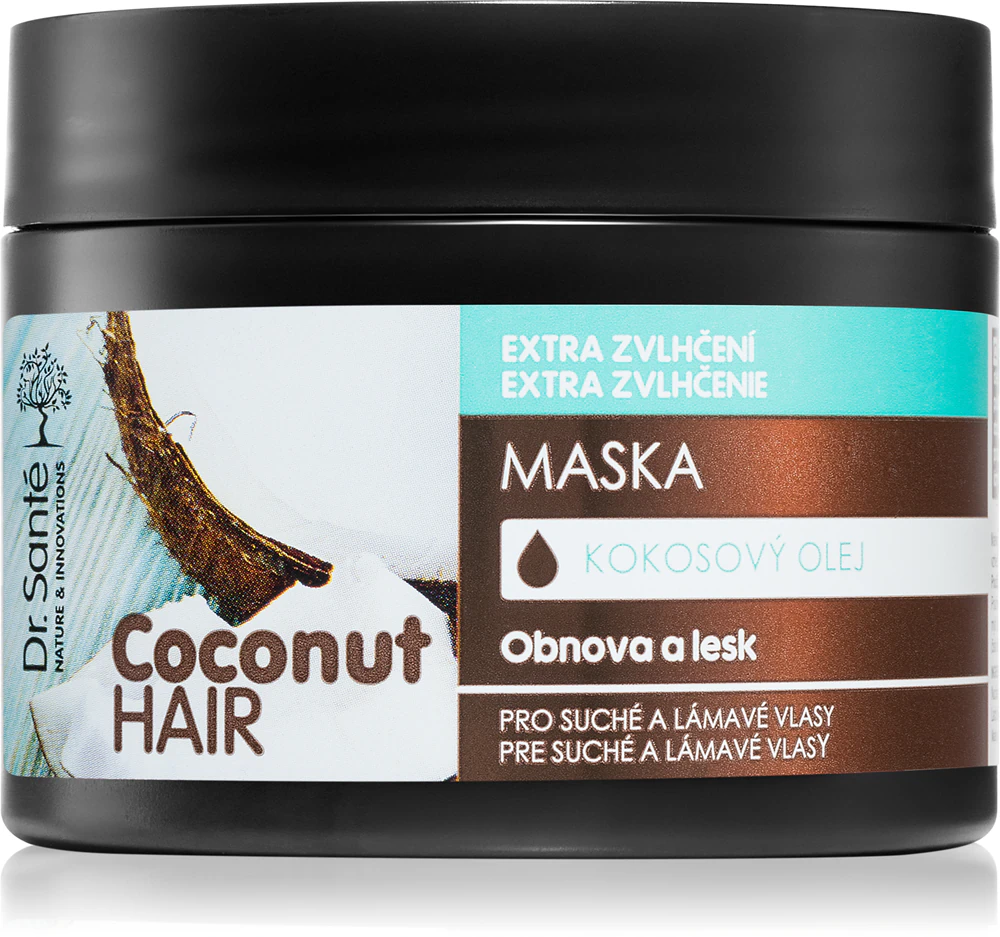 Dr. Santé Coconut Hydrating Mask for Shine on Dry and Brittle Hair