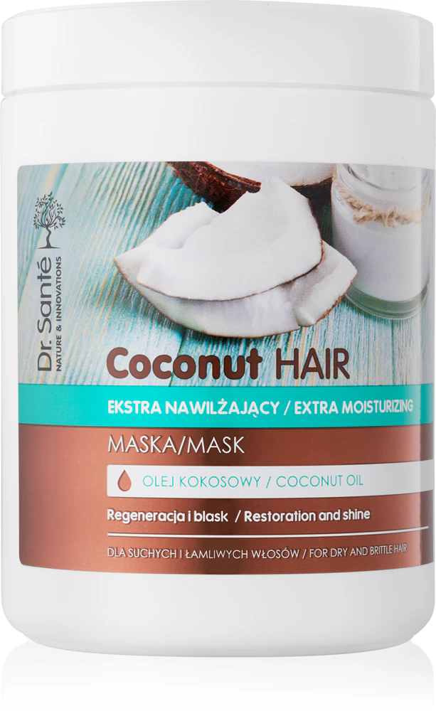 Dr. Santé Coconut Hydrating Mask for Shine on Dry and Brittle Hair