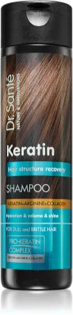 Dr. Santé Keratin regenerating and moisturizing shampoo for brittle hair without shine