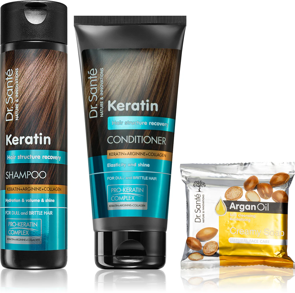 Dr. Santé Keratin beneficial pack (for brittle and damaged hair)
