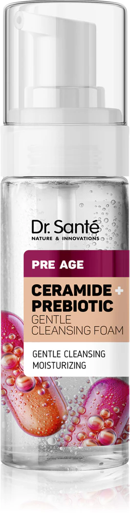 Dr. Santé Pre Age Ceramide + Prebiotic Cleansing Foam for Mature Skin
