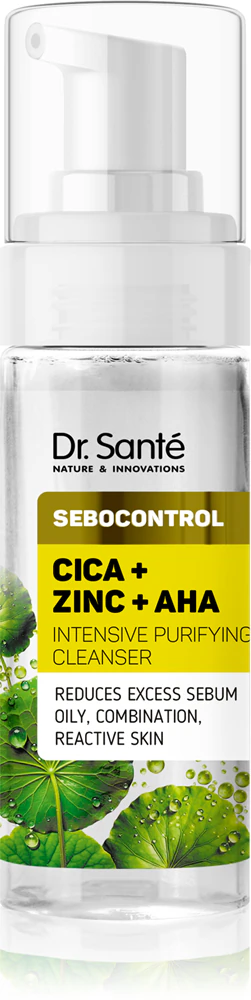 Dr. Santé Sebocontrol Cica + Zinc + AHA Cleansing Emulsion for Oily Skin