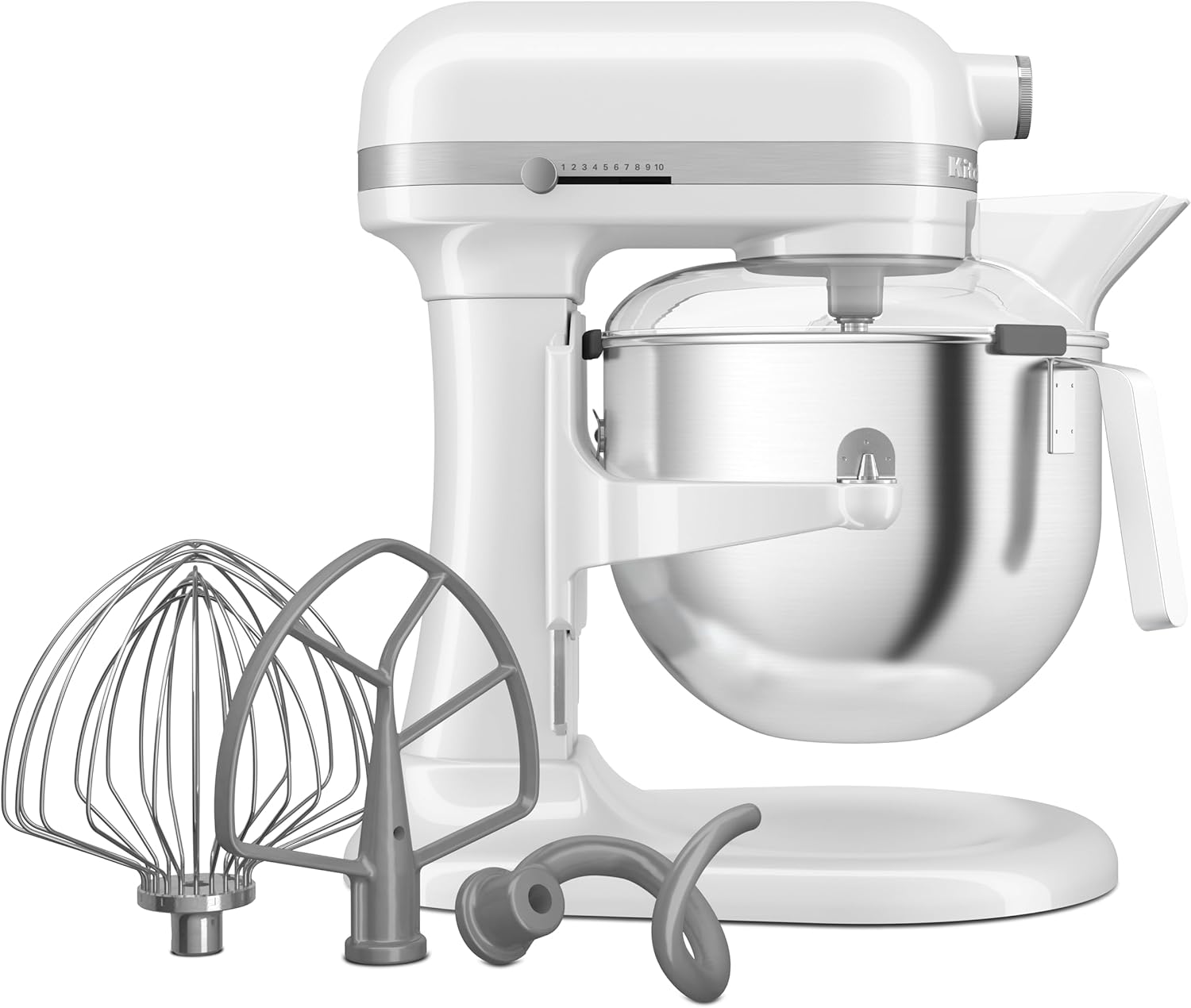KitchenAid Heavy Duty 5KSM70JPXEWH Kitchen Machine with Bowl Lifter 6.6 L White