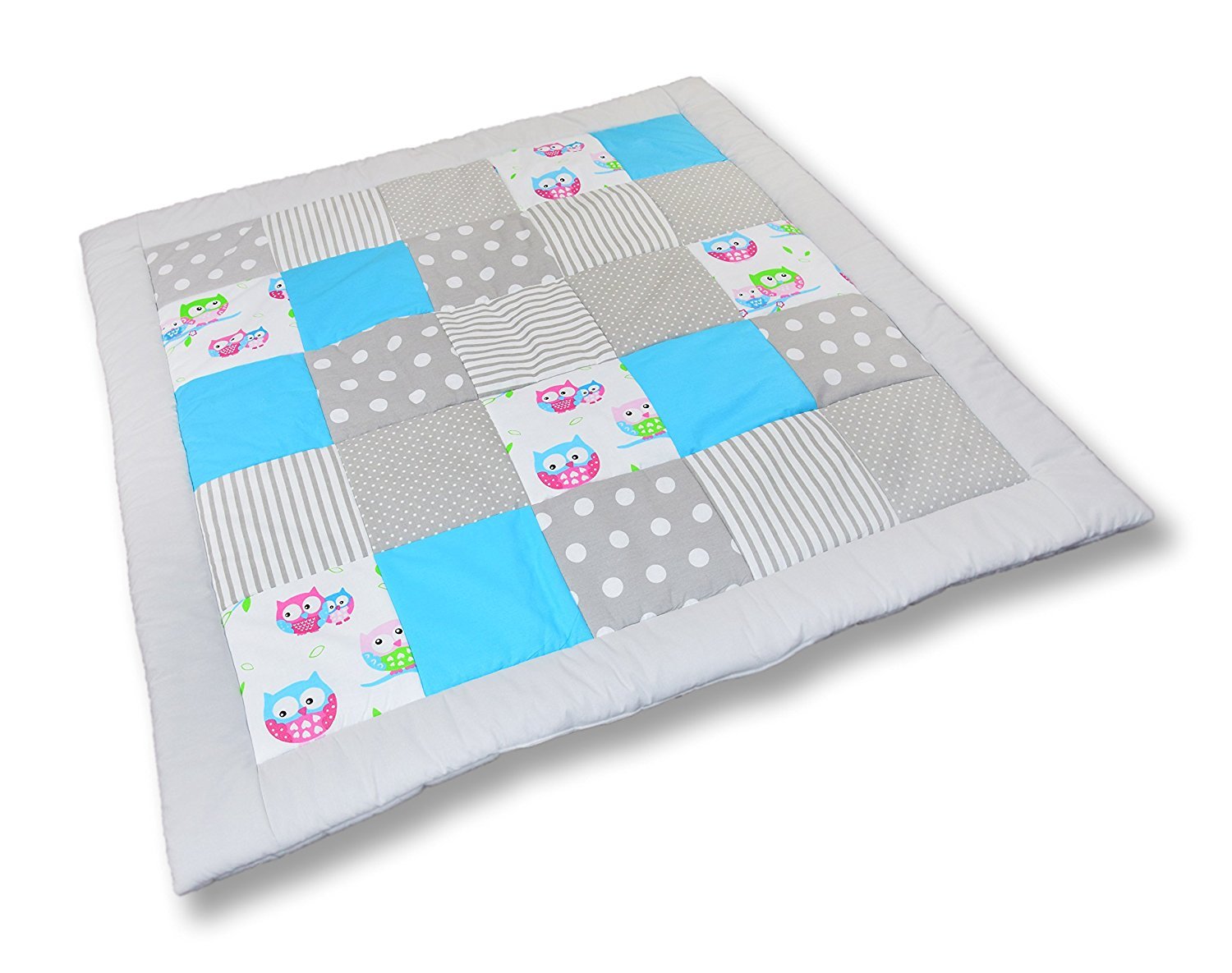 Glocal Berlin Ami Lian® Crawling Blanket Patchwork Blanket/Play Mat Blanket M029)