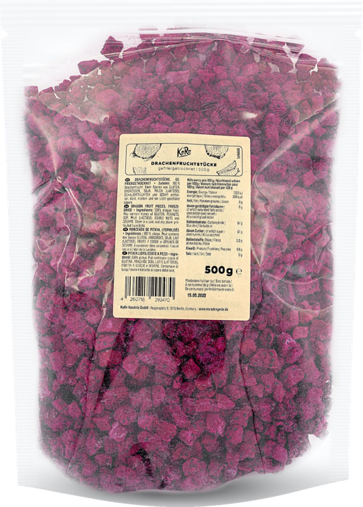 KoRo Dragon fruit pieces freeze-dried