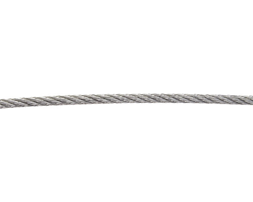 Pösamo wire rope Ø 3 mm galvanized steel, sold by the meter