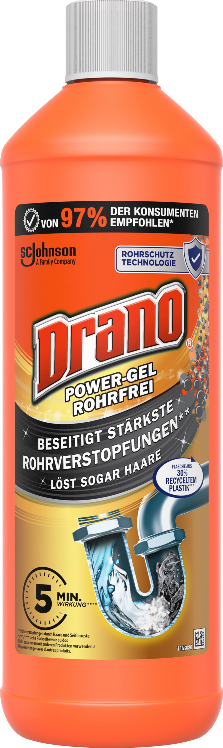 Drano Power-Gel Drain Cleaner 1000 ml