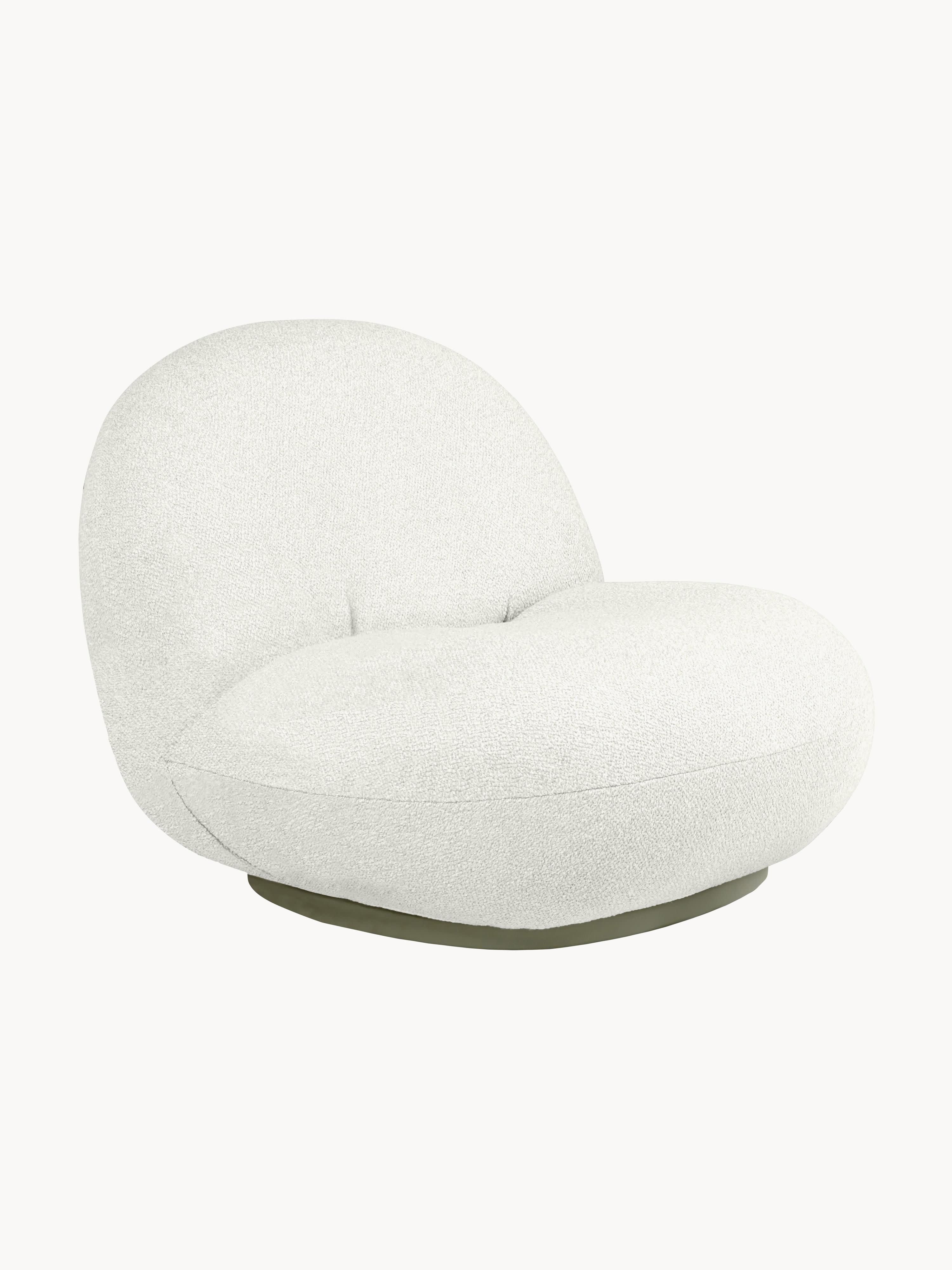 gubi Pacha swivel bouclé garden armchair