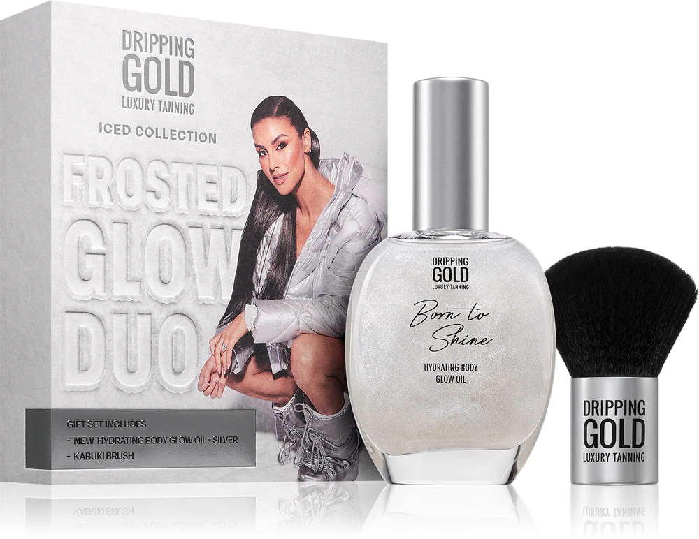 Dripping Gold Frosted Glow Duo Gift Set for the Body